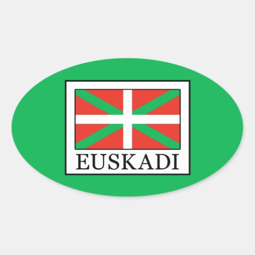 Euskadi Oval Sticker