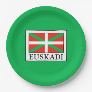 Euskadi Paper Plates