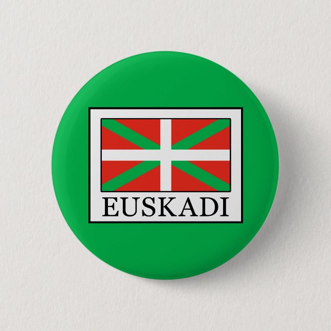 Euskadi Pinback Button (Front)