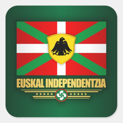 Euskal Independentzia Square Sticker