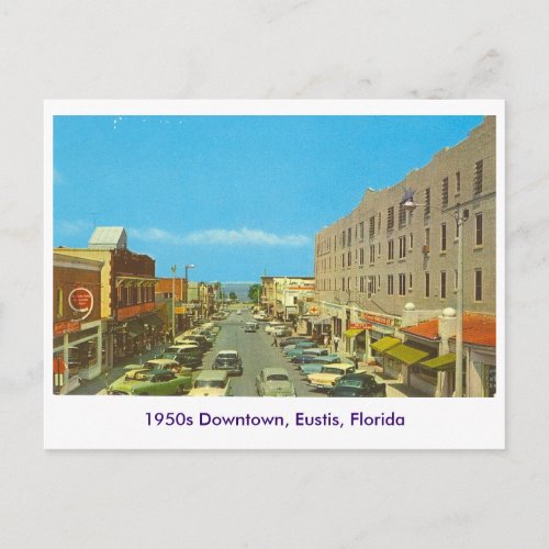 Eustis Florida Postcard