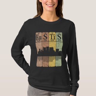 Eustis Periodic Table Elements Eustis Florida Retr T-Shirt