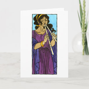Euterpe Greeting Card