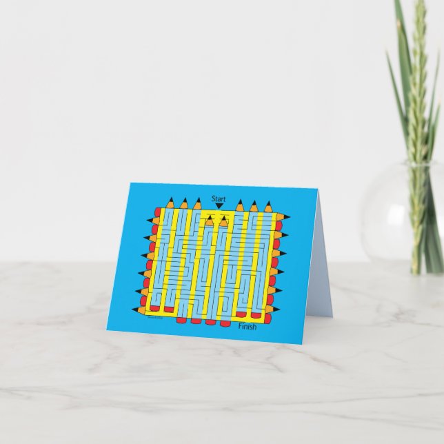 EV___Pencil Maze Note Card (Front)