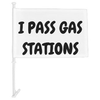 EV Power - Stop Big Oil  Car Flag