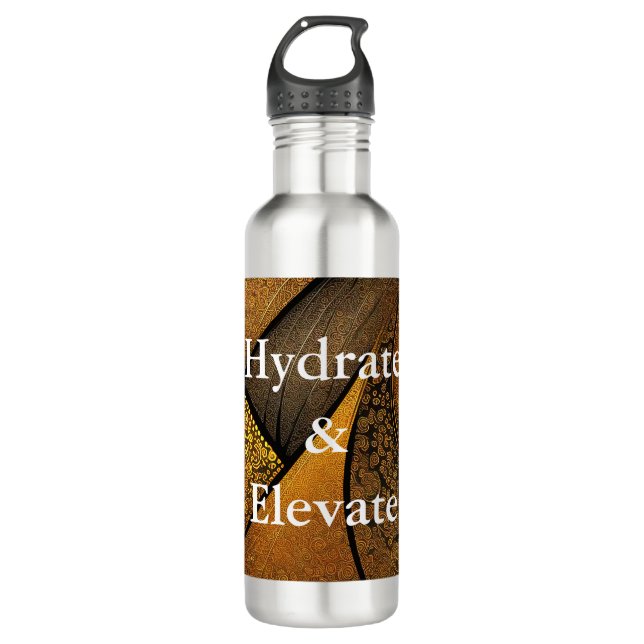 Eva 1 Abstract Design Water Bottle Type 1 (Front)