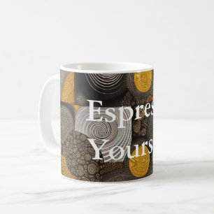 Eva 2 Abstract Design Classic Mug