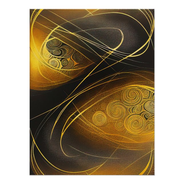 Eva 3 Abstract Design Poster (Front)