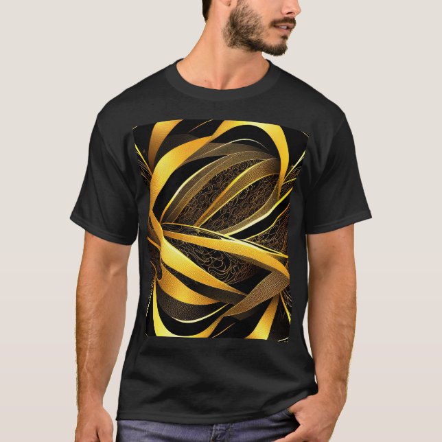 Eva 4 Abstract Design T-Shirt (Front)