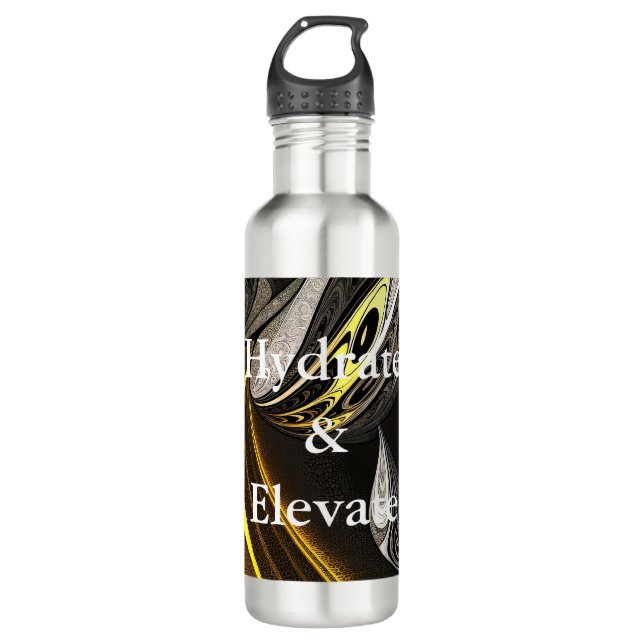 Eva 5 Abstract Design Water Bottle Type 1 (Front)