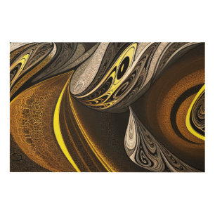 Eva 5 Abstract Design Wood Wall Art