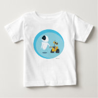 EVA and WALL-E Baby T-Shirt