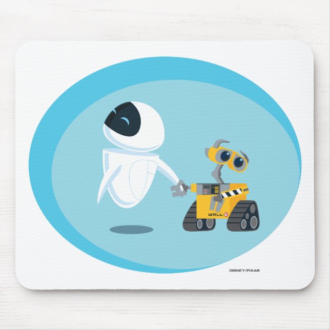 EVA and WALL-E Mouse Pad (Front)