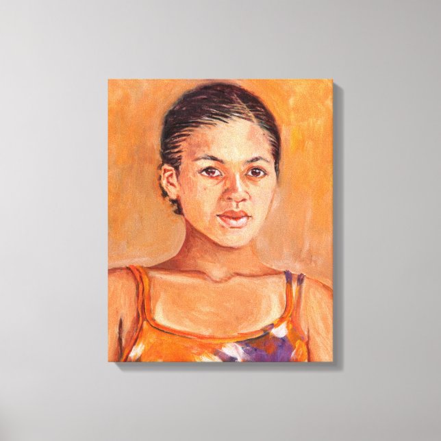 Eva Canvas Print (Front)