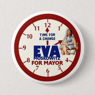Eva Moskowitz for NYC Mayor 2013 Button