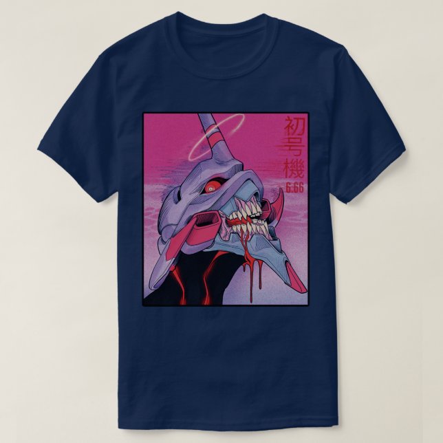 EVA Neon Genesis Evangelion T-Shirt (Design Front)