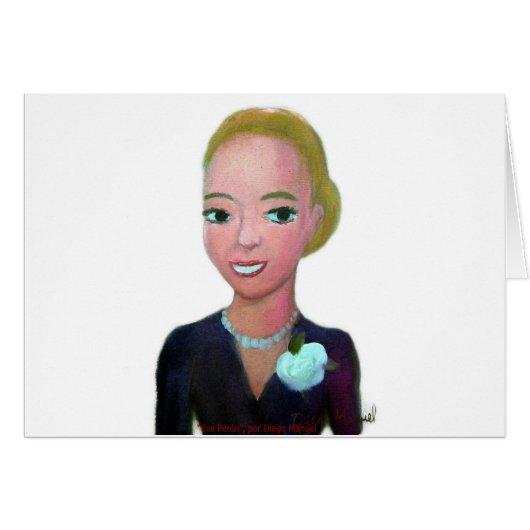 Eva Peron Cards (Front Horizontal)