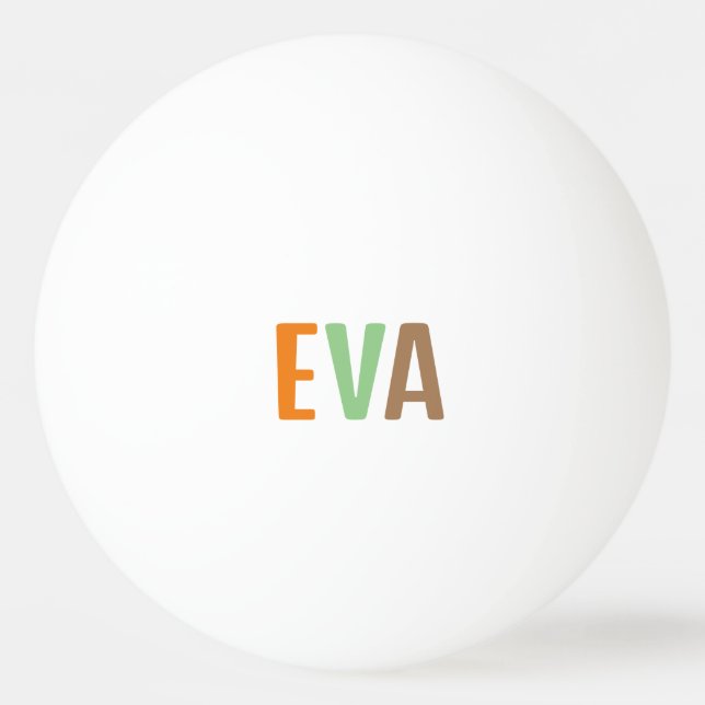 Eva Ping Pong Ball (Front)