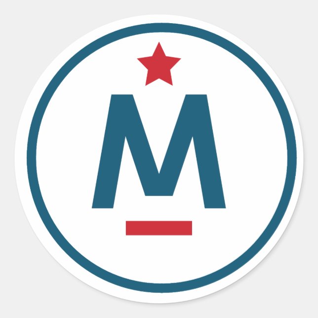 Evan McMullin - It’s never too late Classic Round Sticker (Front)