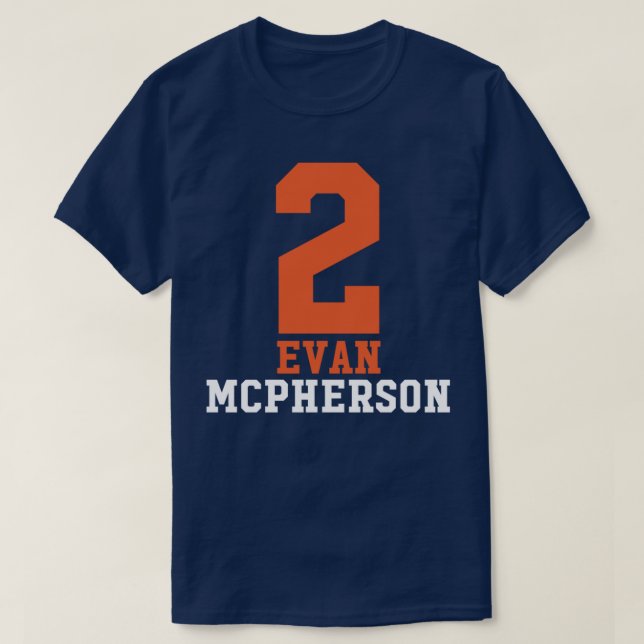 Evan Mcpherson 33 T-Shirt (Design Front)