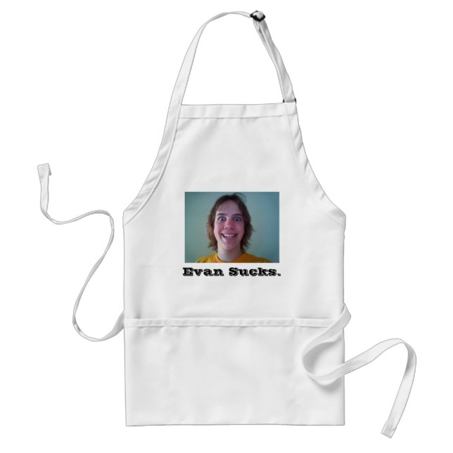 Evan Sucks Apron (Front)