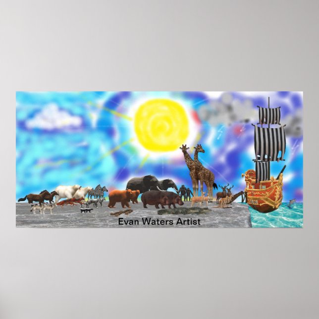 Evan Waters Artist Poster (Front)