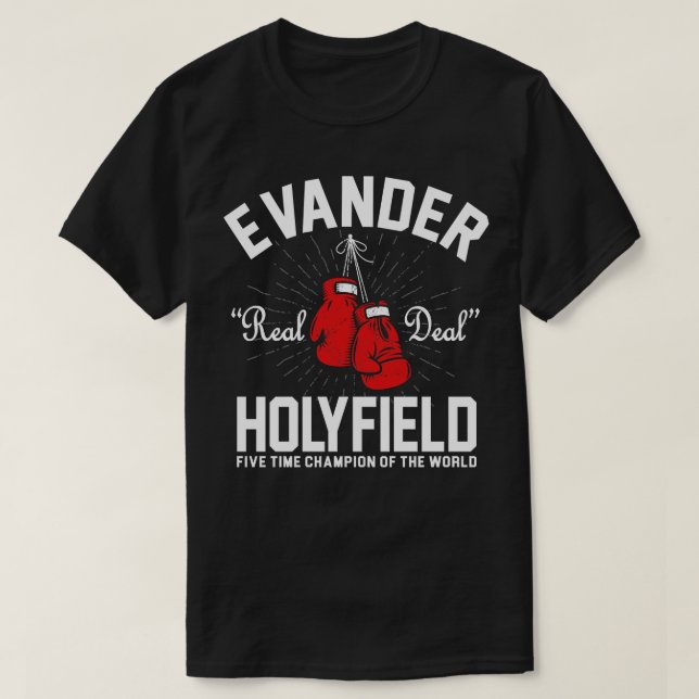 Evander Holyfield Vintage Pocket T-Shirt (Design Front)