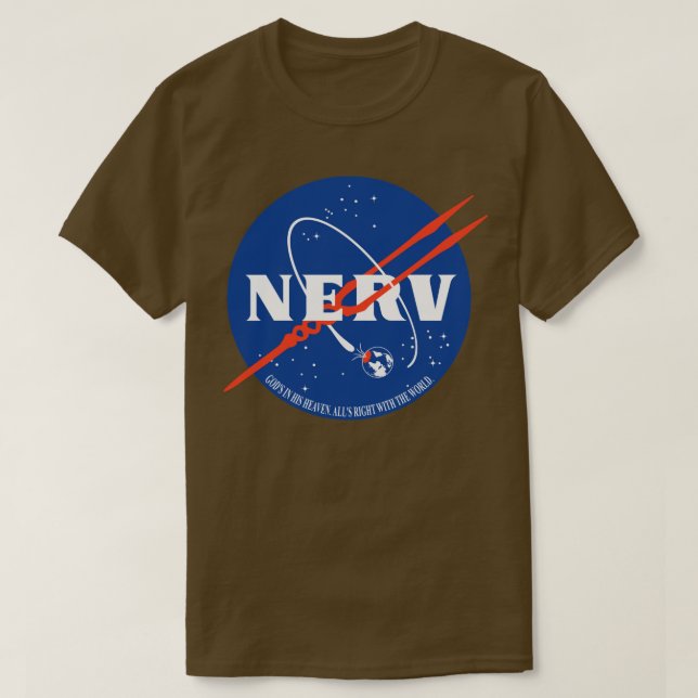 Evangelion NERV 2 T-Shirt (Design Front)