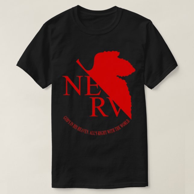 Evangelion NERV   T-Shirt (Design Front)