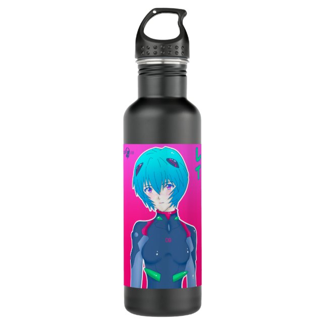 Evangelion   Rei Ayanami (POP COLLECTION Perfect G Stainless Steel Water Bottle (Front)