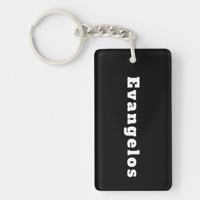 Evangelos Keychain (Front)
