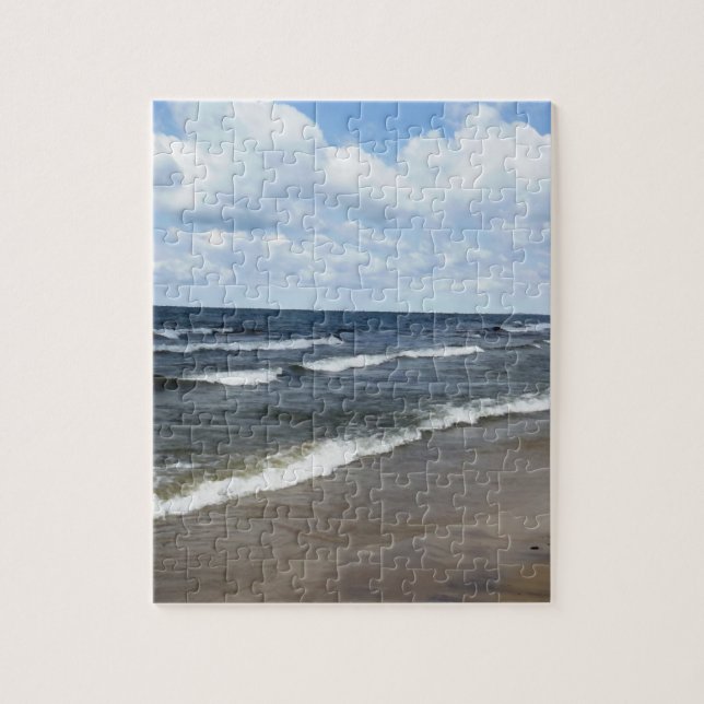 Evangola State Park - Lake Erie Jigsaw Puzzle (Vertical)