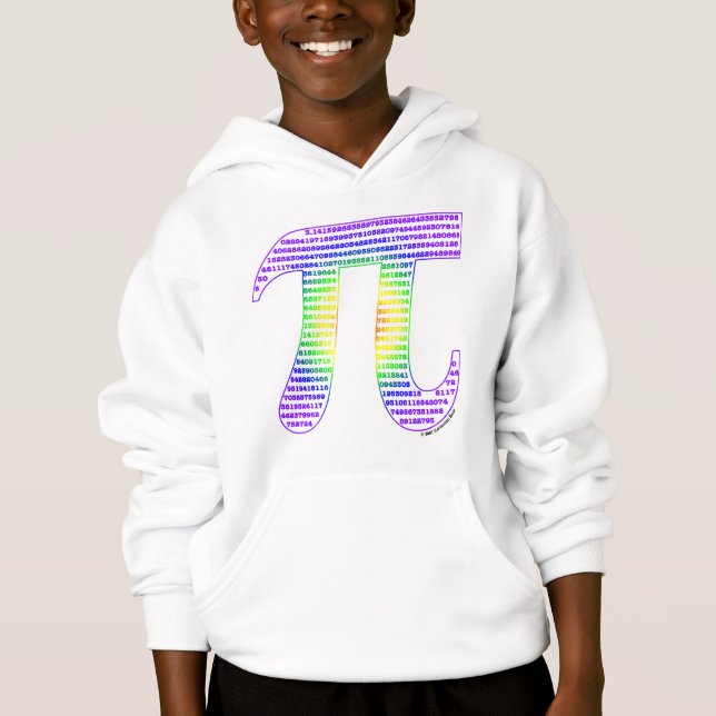 Evan's Pi #1 Hoodie (Front)