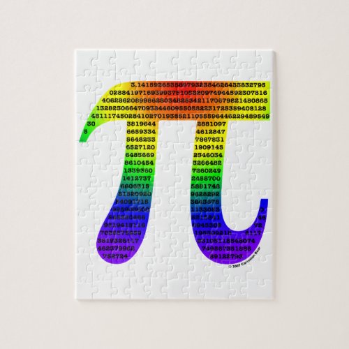 Evans Pi 2 Jigsaw Puzzle