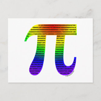 Evan's Pi #2 Postcard