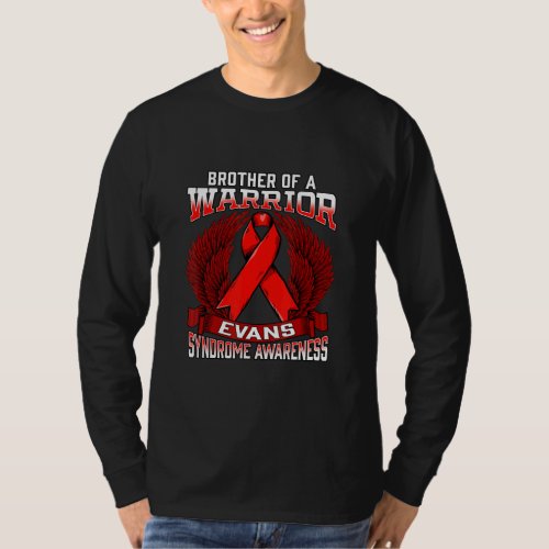 Evans Syndrome Awareness Brother Support Ribbon  T_Shirt