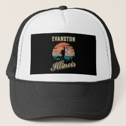 Evanston Illinois Trucker Hat