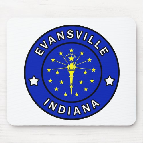 Evansville Indiana Mouse Pad