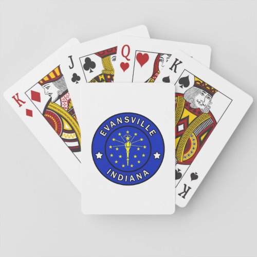 Evansville Indiana Poker Cards