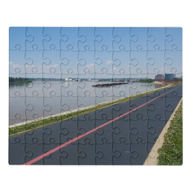Evansville, Indiana Waterfront Puzzle (Puzzle Horizontal)