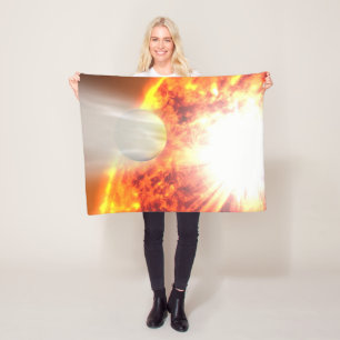 Evaporation Of Hd 189733b's Atmosphere Fleece Blanket