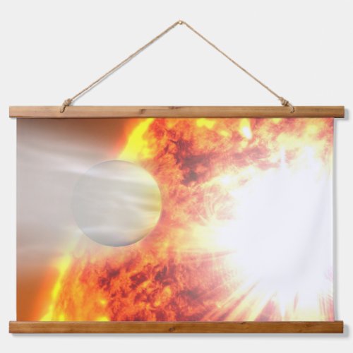 Evaporation Of Hd 189733bs Atmosphere Hanging Tapestry