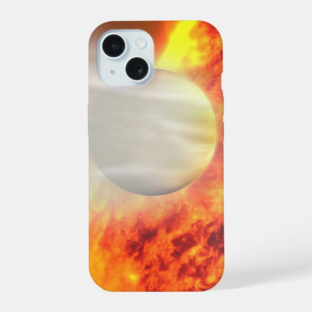 Evaporation Of Hd 189733b's Atmosphere iPhone 15 Case (Back)