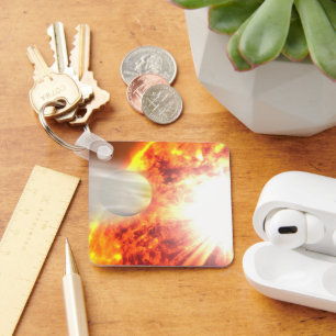 Evaporation Of Hd 189733b's Atmosphere Keychain