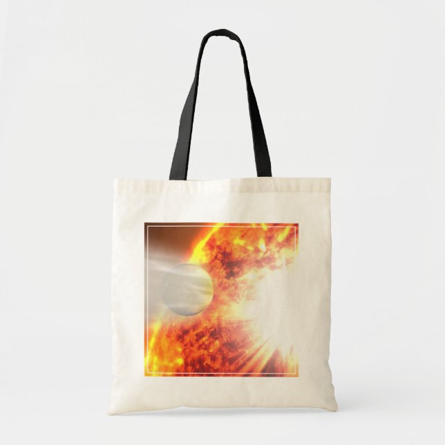 Evaporation Of Hd 189733b's Atmosphere Tote Bag (Front)
