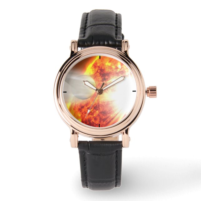 Evaporation Of Hd 189733b's Atmosphere Watch (Front)