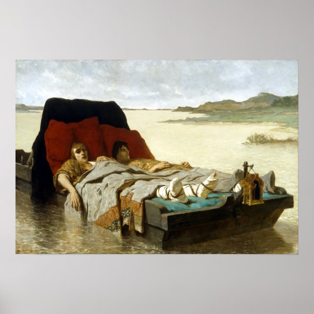 Evariste Luminais The Sons of Clovis II Poster (Front)