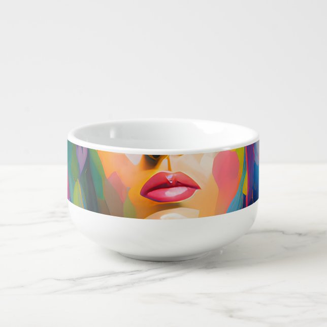 Eva's Mysterious Daughter Soup Mug (Front)