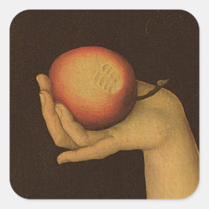 Eve, 1528 square sticker