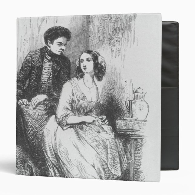 Eve and David Sechard 3 Ring Binder (Front/Inside)